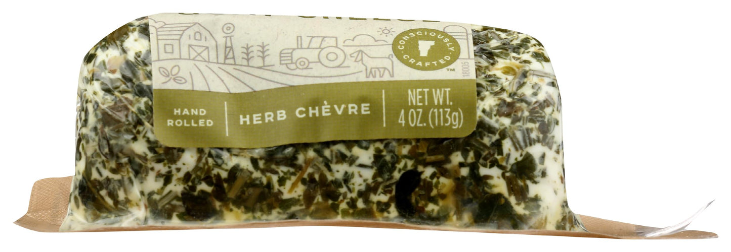 Vermont Creamery, Chvre with Herbs, Log, 4 oz
