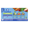 Gerber Stage 2 Baby Food, Organic Fruit And Veggie Favorites Puree Pouches Variety Pack, No Added Sweetener, Baby Food Pouches,
