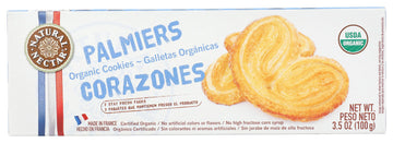 Natural Nectar, Cookies Palmier Organic, 3.5 Oz