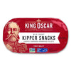 King Oscar Kipper Snacks, Lightly Smoked Herring Fillets, 3.54 Ounce Can, Wild Caught, Pack of 1