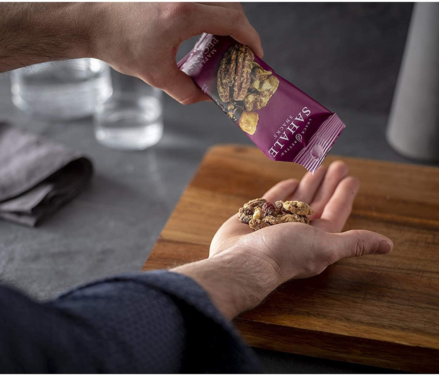 Sahale Snacks Maple Pecans Glazed Mix, 1.5 Ounces (Pack of 18)