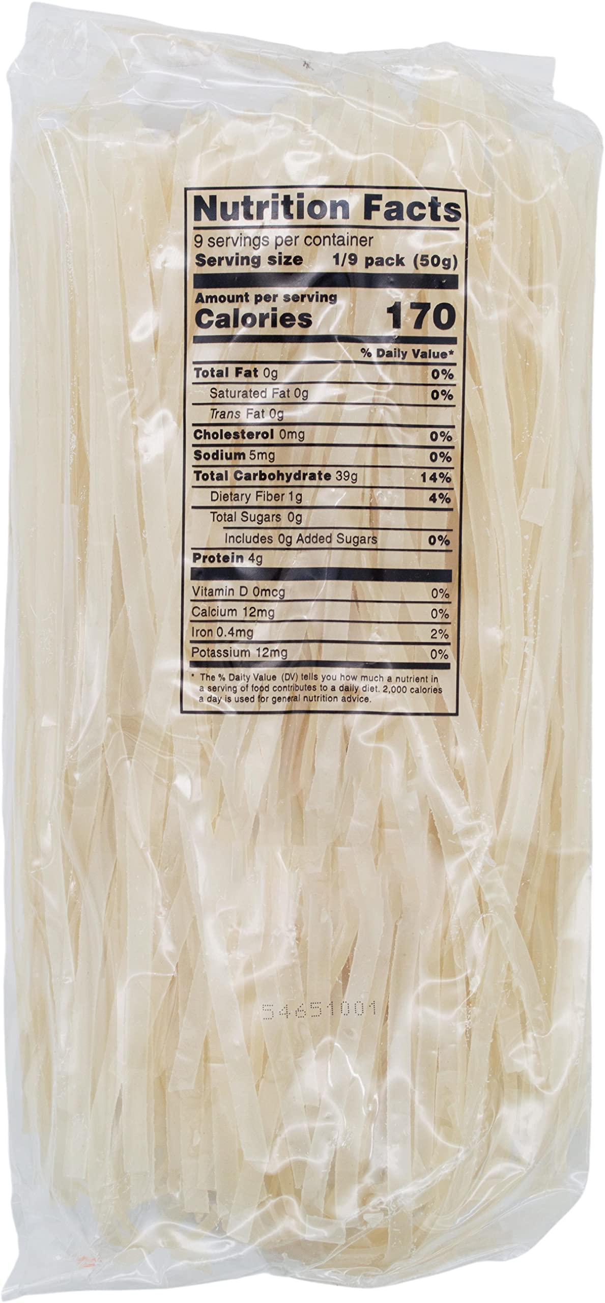 Snackathon Pad Thai Rice Stick Noodles, 5mm Width, 16 Ounce Each, Pack of 6