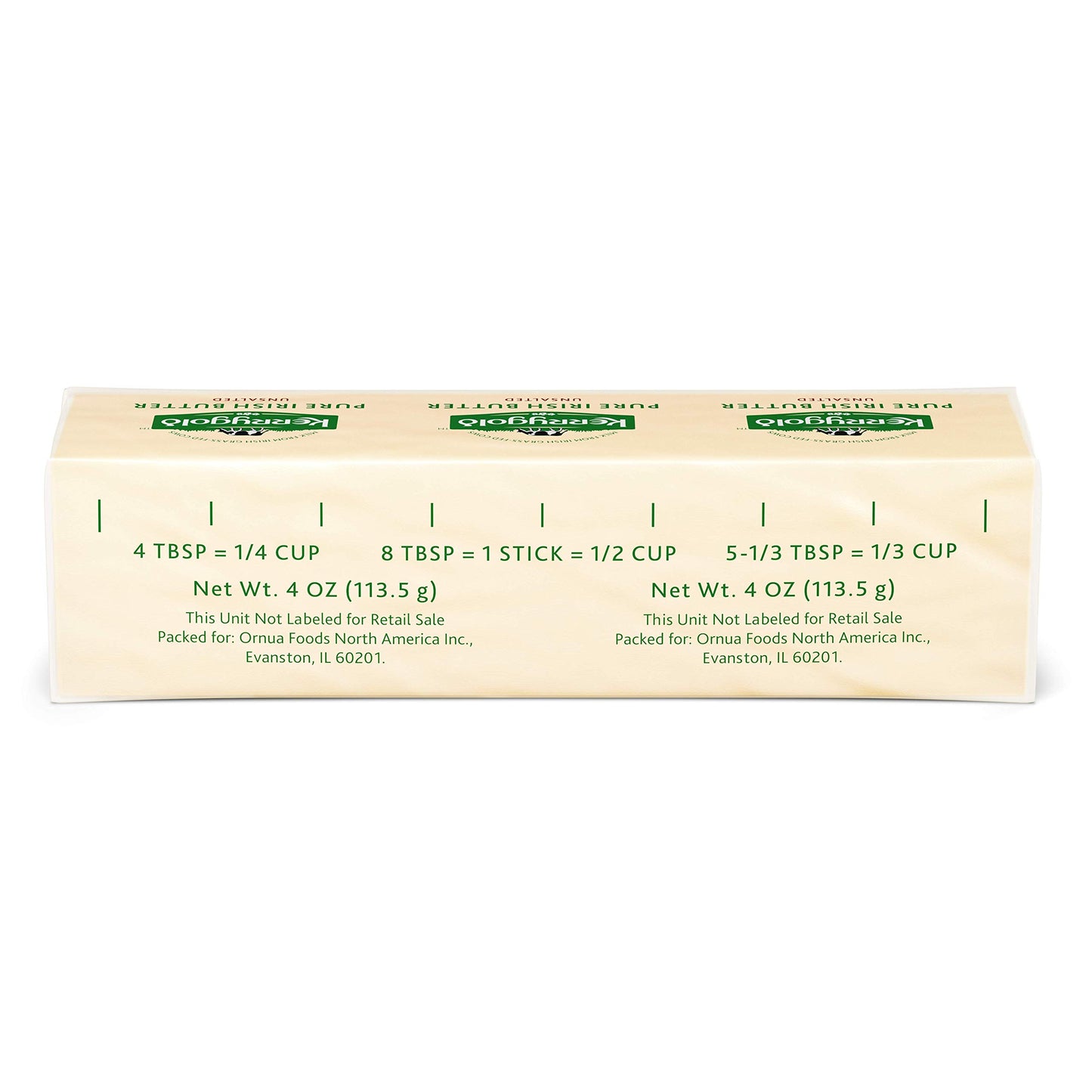 Kerrygold Butter Sticks, Unsalted, 8 oz