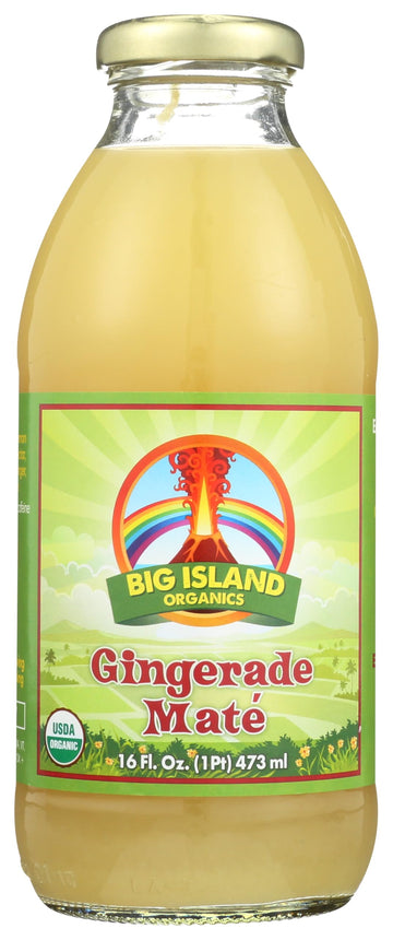 Big Island Organics Organic Mate Gingerade, 16 Fz