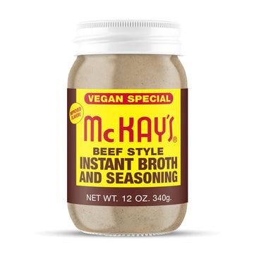 Mc Kay'S Chicken And Beef Flavored Powdered Soup Seasoning, Gluten Free Instant Broth, Bullion Cubes Substitute, Vegan Friendly