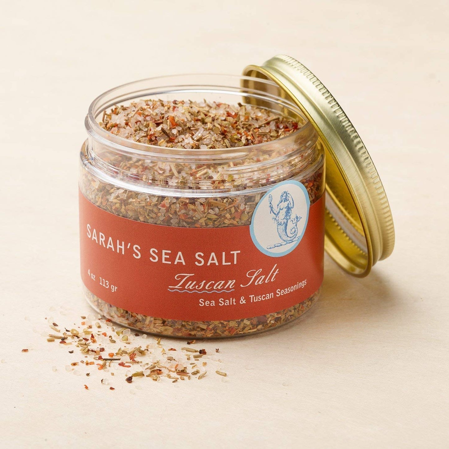Sarah'S Sea Salt, Tuscan Salt 4 Oz