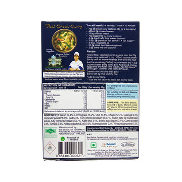 Blue Elephant Green Curry Paste 70G | Premium Thai Curry