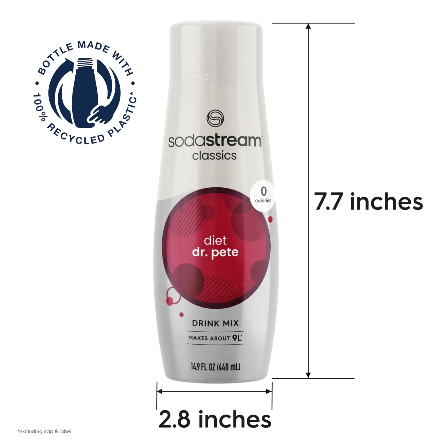 Sodastream Diet Dr Pete, 14.9 Fl Oz (Pack Of 4)