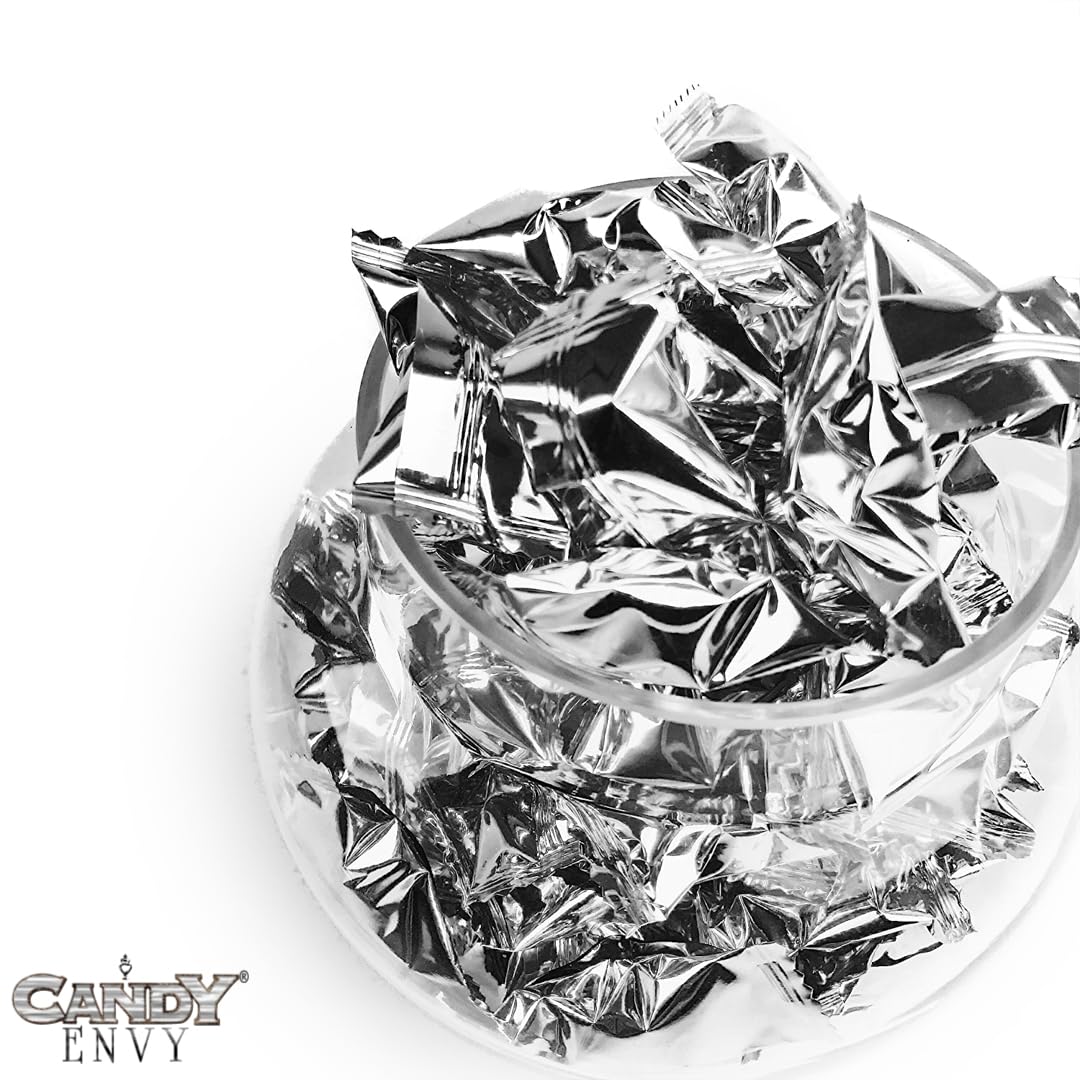Silver Buttermints - 13 Oz. Bag - Approximately 100 Individually Wrapped Mints