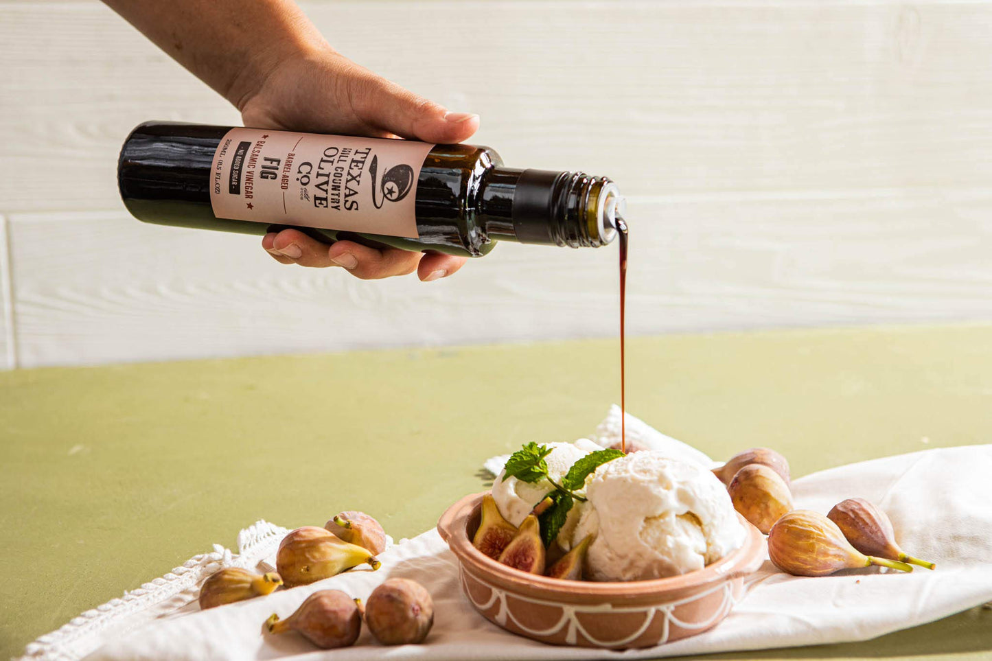 Balsamic Vinegar Combo Gift Set 4 Pack (100Ml Each): Blackberry, Fig, Peach, White Lemon