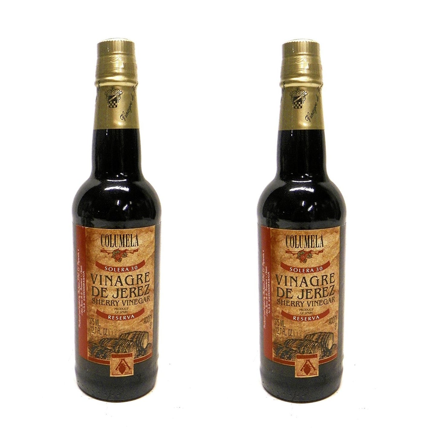 Columela 30 Year Sherry Vinegar, 12.7 Fl Oz, Pack of 2