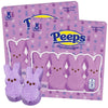 Needzo Purple Easter Bunny Marshmallow Candy, 3 Ounce (Pack Of 2)