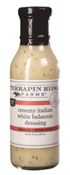 Terrapin Ridge Farms Creamy Italian White Balsamic Dressing - One 12 Fl Oz Bottle
