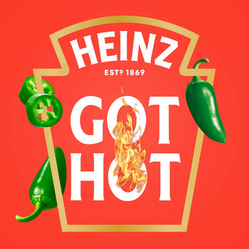 Heinz Tomato Ketchup Blended With Jalapeno, 14 Oz Squeeze Bottle
