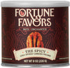 Fortune Favors Candied Pecans, Sweet and Salty Snack, Hand Crafted in Small Batches, USA-Grown (8oz, Spicy)