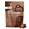 Flavcity Keto Hot Chocolate Powder, Original - Dairy-Free & Sugar-Free Organic Cocoa Powder Drink Mix - High-Fiber, Low-Carb & G