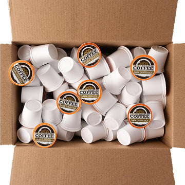 Fresh Roasted Coffee, Dark Roast Variety Pack, K-Cup Compatible, 96 Pods
