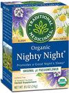 Traditional Medicinals Organic Fair Trade Certified Nighty Night Herbal Tea 16 Count (Pack of 6)