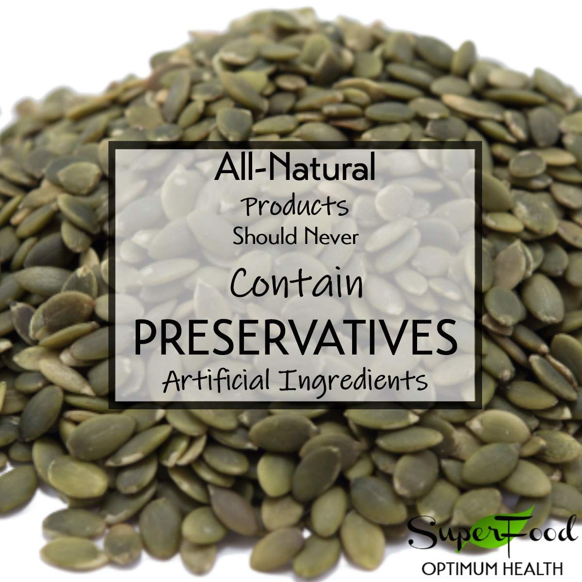 Gerbs Raw Pumpkin Seed Kernels 1 Lb | Top 14 Allergy Free Food | Protein Rich Super Snack Food | Use In Salads, Yogurt, Baking, Oatmeal, Trail Mix | Grown In Canada, Packaged In Usa | Vegan, Kosher