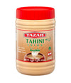 TAZAH Tahini Paste - Natural Stone Ground Sesame Paste, Vegan, 16oz