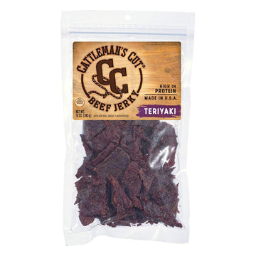 Beef Jerky Teriyaki 10Oz (Pack Of 6)