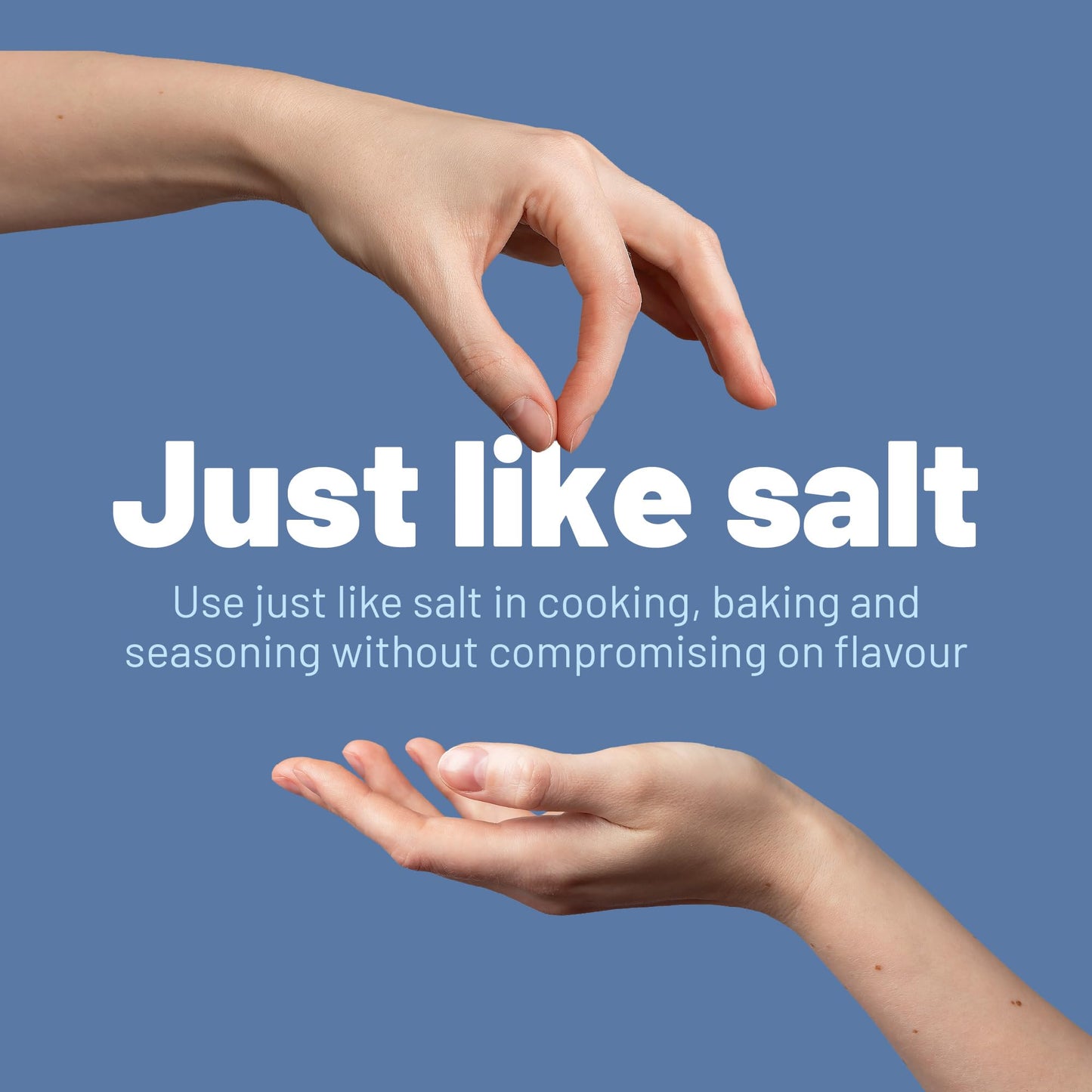 Losalt - Reduced Sodium Salt | Original (Non-Iodised) | Great Tasting Salt Alternative/Substitute With 66% Less Sodium | 12.3Oz/