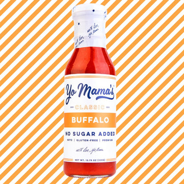 Yo Mamas Foods Keto Buffalo Dipping, Marinade & Wing Sauce - Pack Of (1) - Low-Zero Carb, No Sugar Added, Whole30, Paleo, Gluten