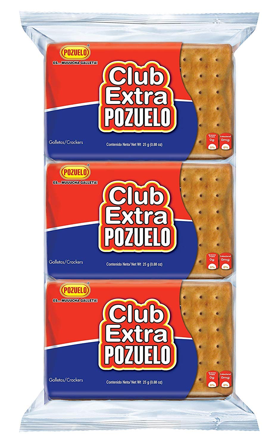 Pozuelo Cookies & Crackers Variety Bundle | Chiky Chocolate, Butter Cookies, Club Extra Crackers, Cremas Star, Cremas Mixed, Mar