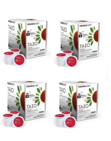 Tazo Awake English Breakfast Black Tea K-Cups, 96 Count
