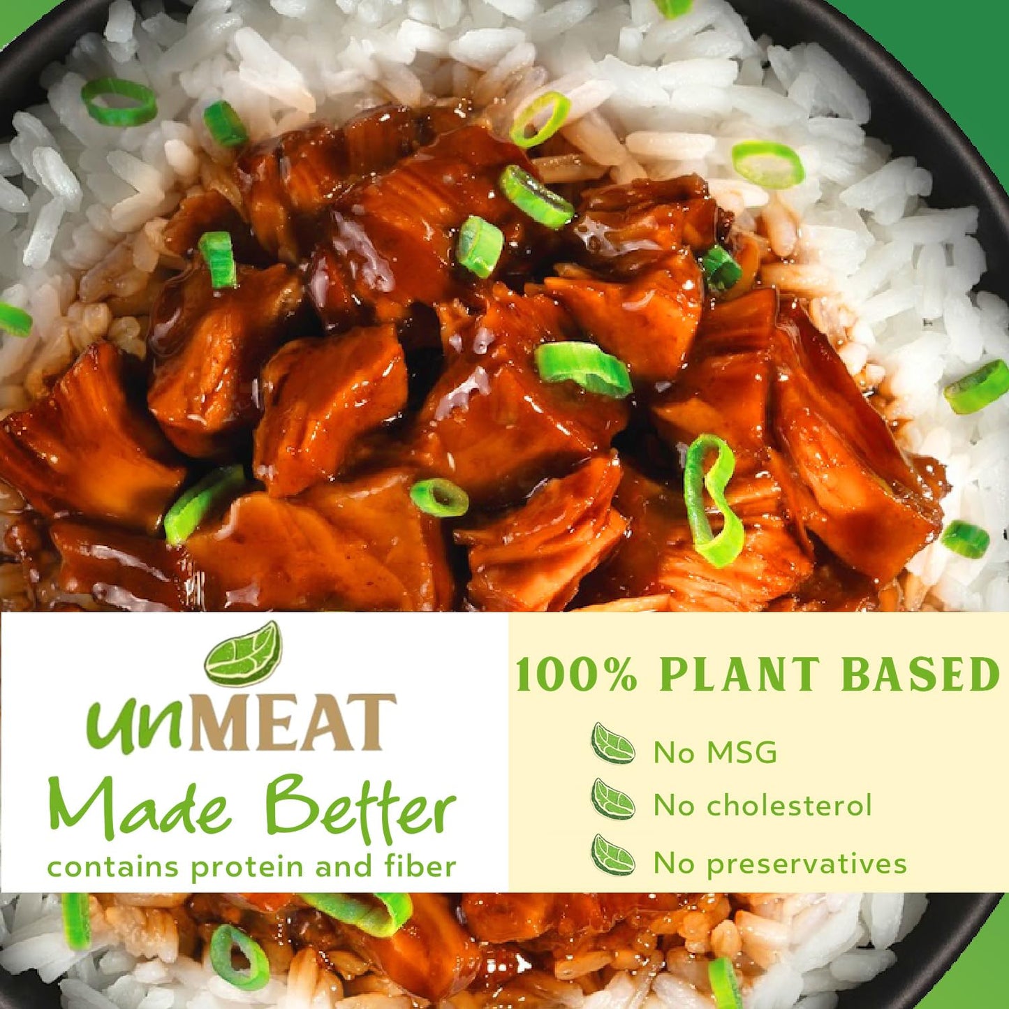 Unmeat Plant Based Meat | Easy To Prepare Plant Based Protein | Vegan Meat With Less Calories, Korean-Flavored Spicy Chicken, 12