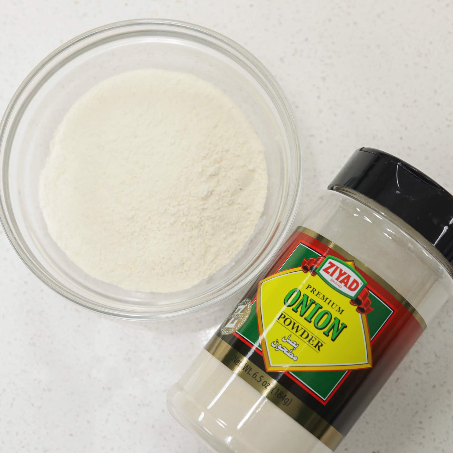 Ziyad Shaker Premium Onion Powder, Perfect For Soups, Stews, Meats, Fish And Chicken, No Additives, No Preservatives, 6.5Oz