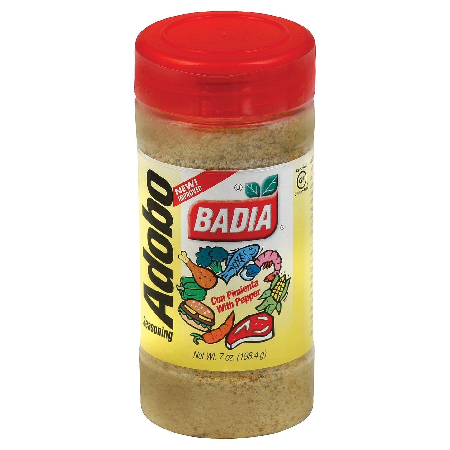 Badia Adobo Seasoning With Pepper, 7 Oz