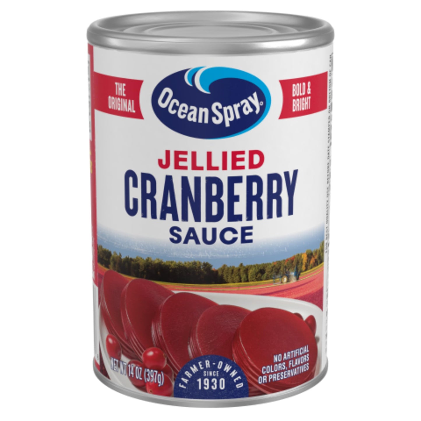 Ocean Spray Cranberry Sauce Jellied, 14-Ounce Bottles (Pack Of 24)