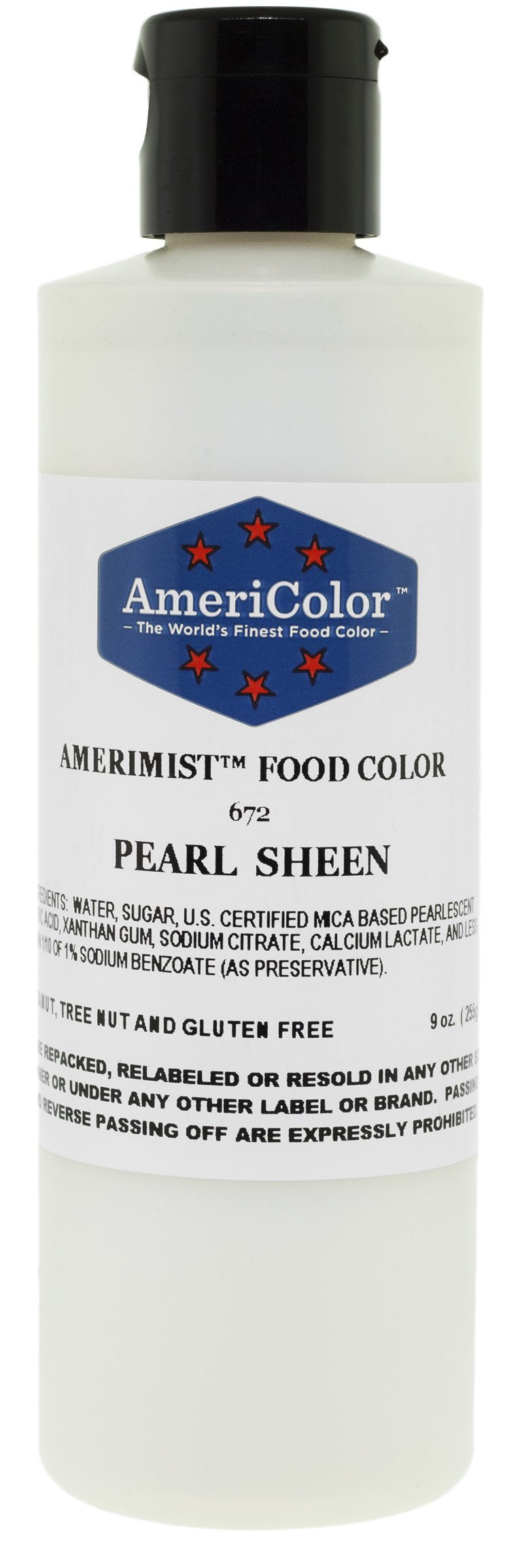 Americolor Amerimist Airbrush Color 9 Ounce, No-Color Pearl Sheen