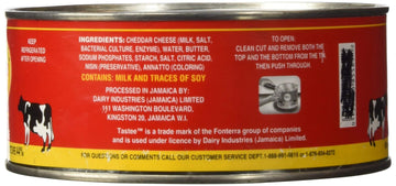 Tastee Cheese 2.2 lbs, 2 Pack - Creamy Cheese for Cooking and Snacking