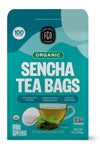 Fgo Organic Japanese Sencha Green Tea, Eco-Conscious Tea Bags, 100 Count, Packaging May Vary (Pack Of 1)