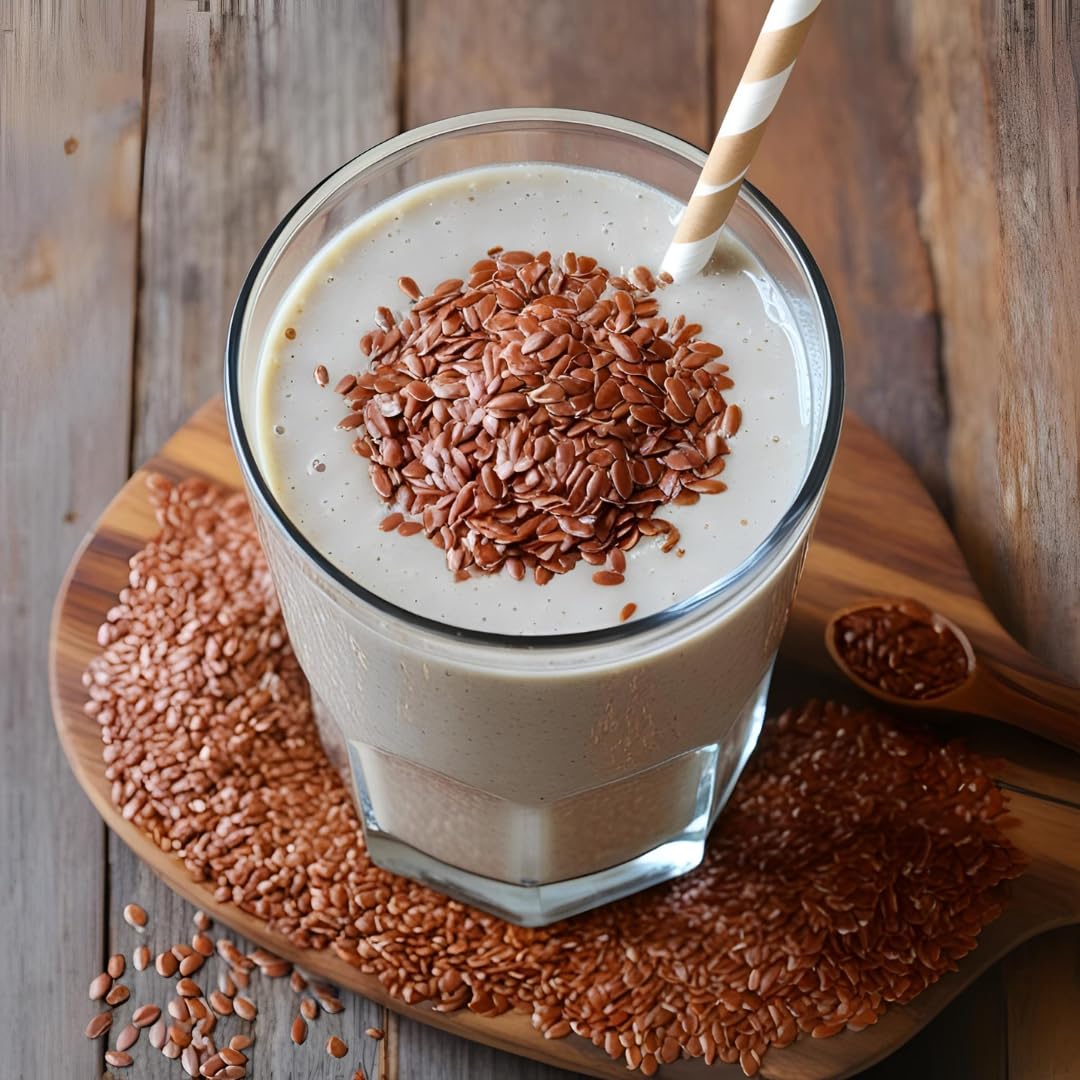 Unearthed Whole Flax Seed - Premium Plant-Based Protein, Gluten-Free, Non-GMO, Vegan, 25lb