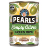 Pearls Simply Olives Green Ripe Pitted Olives Pack of 12 6 oz Cans
