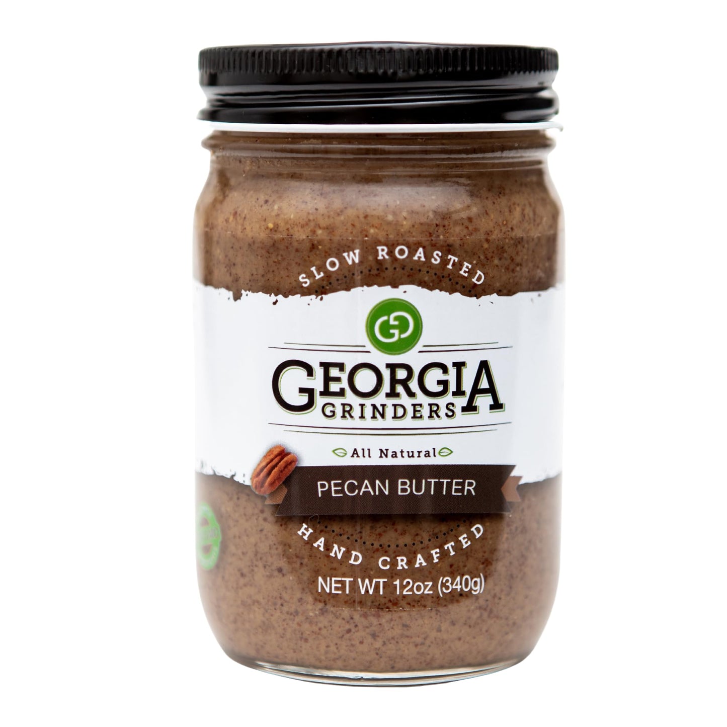 Georgia Grinders Pecan Butter Spread, Whole30 Approved, Non-GMO, Gluten Free, No Palm Oil, No Added Sugar, Paleo and Vegan Frien