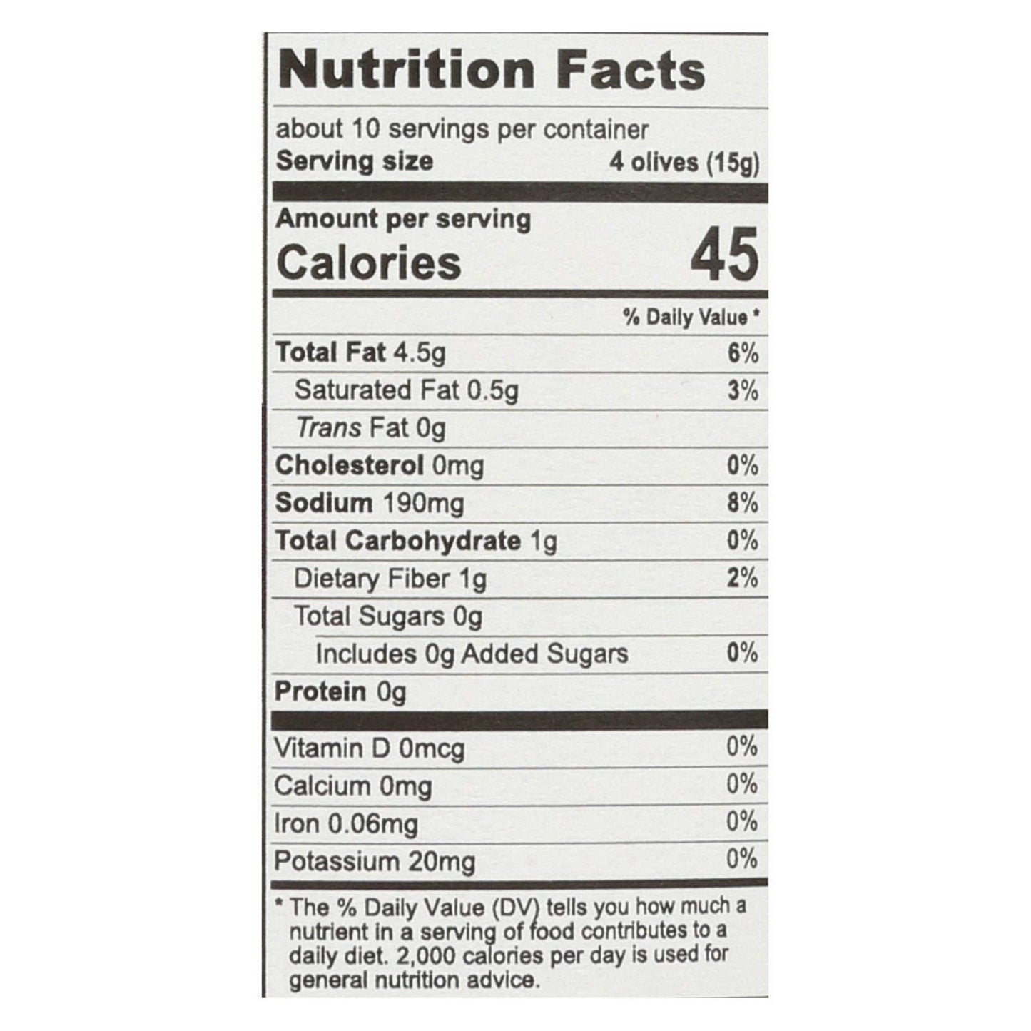 Divina Organic Pitted Kalamata, 6 Ounce - 6 Per Case.6
