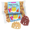 Pastabilities Happy Birthday Pasta - Fun Shaped Noodles for Kids and Parties - Non-GMO Natural Wheat - 14 oz (2 Pack)
