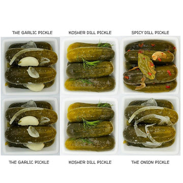 Real Fermented & Probiotic Pickles For Gut Health - Big Pickle Bundle (6 Pack) By Olive My Pickle