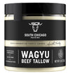 South Chicago Packing Wagyu Beef Tallow, 11.5 Oz Glass Jar, Perfect for Searing, Sauteing, Cooking, Pan Frying, Keto Friendly, P