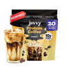 Javvy Original Protein Iced Coffee - 20 Servings, 100% Natural Cold Brew, Zero Artificial Flavors, 105 mg Caffeine, Brown