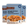 Born Simple Prepared Meals - Ready to Eat Teriyaki Chicken Rice Bowl | 11g Protein | 11 Oz (Pack of 3)