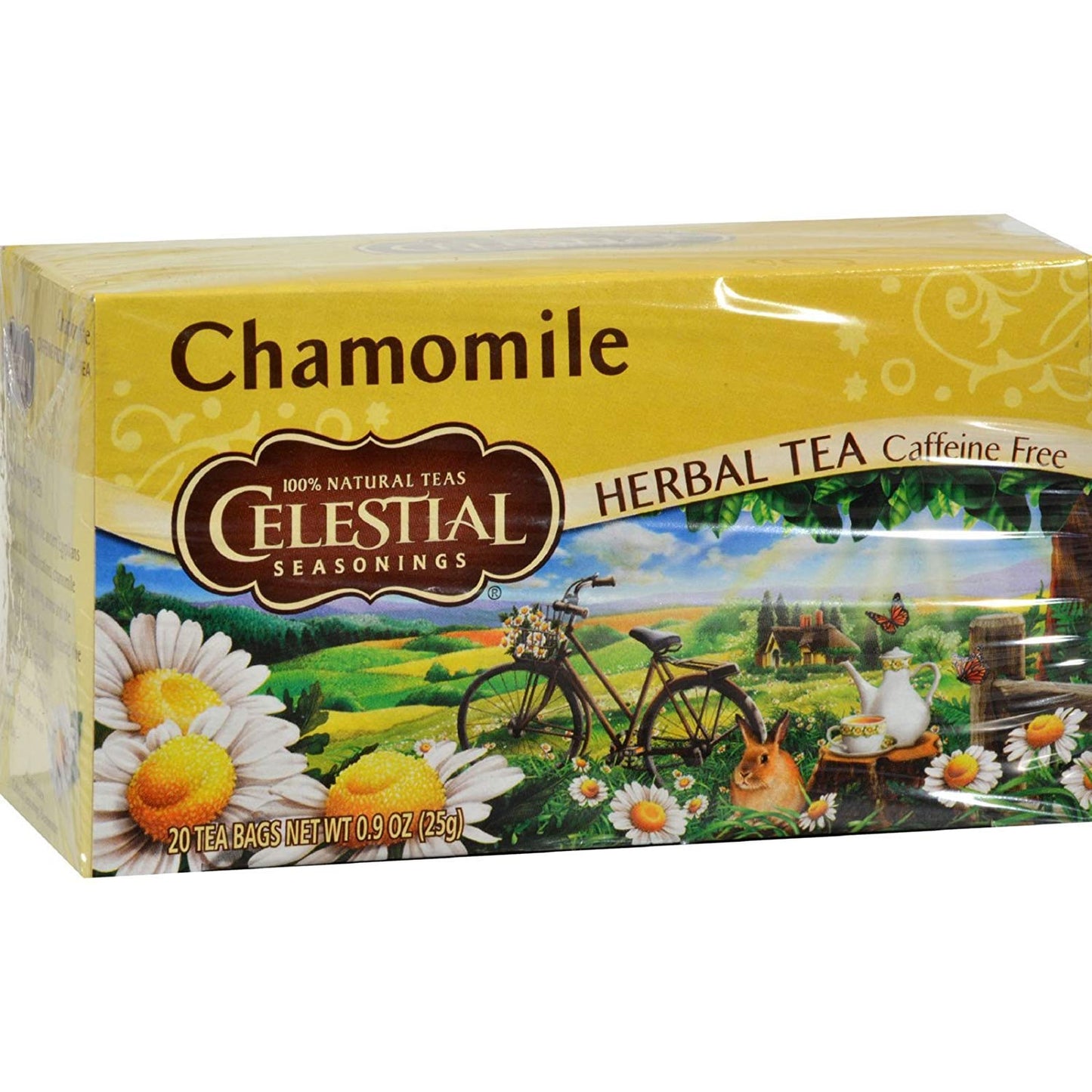 Celestial Seasonings Herbal Tea - Energy Blend Free - Chamomile - 20 Bags (Pack Of 2)