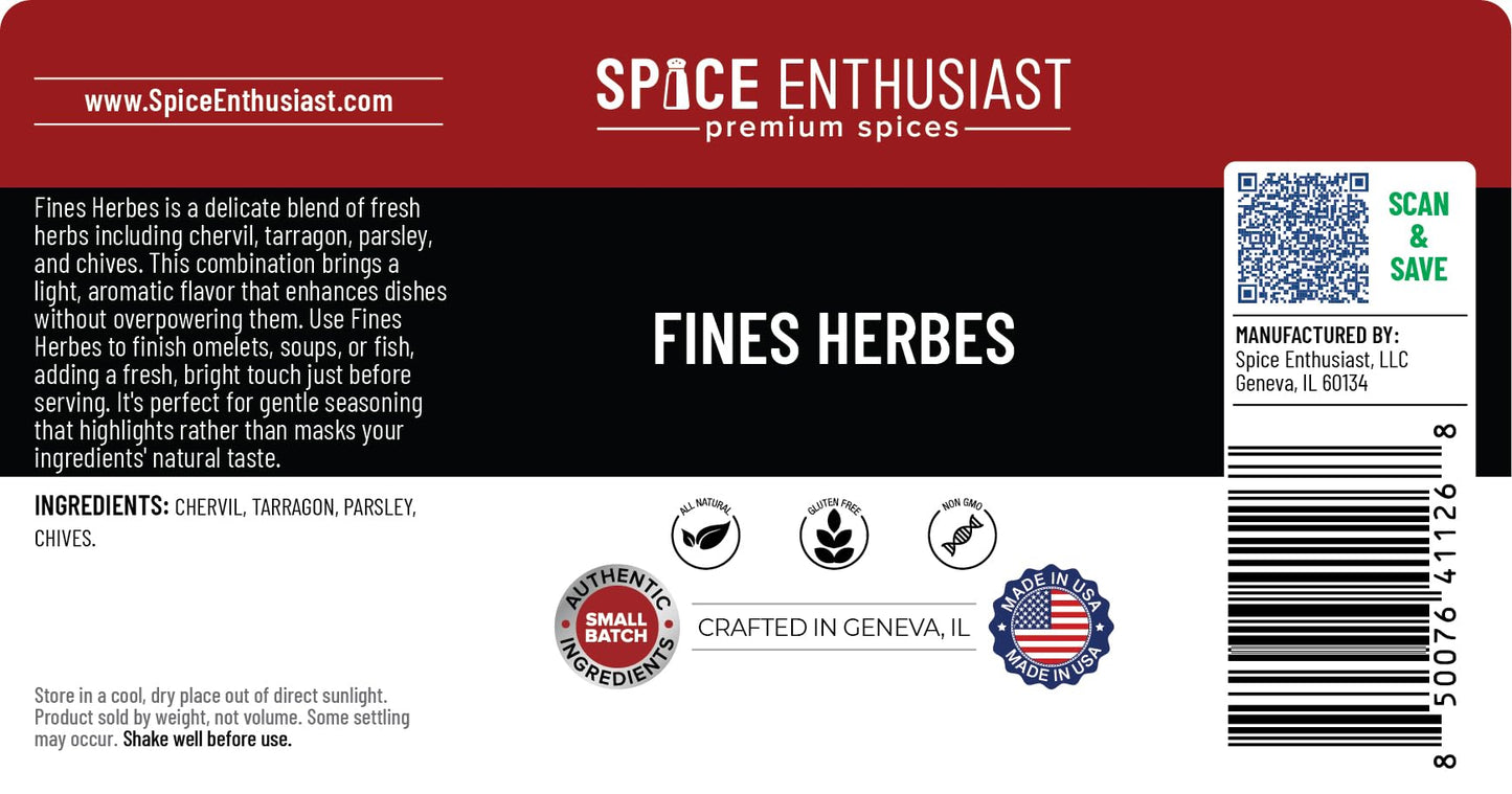 Spice Enthusiast Fines Herbes - 1.75 oz