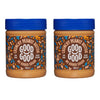 Good Good Crunchy Peanut Butter Keto Friendly - Low Carb & No Added Sugars - Vegan - No Palm Oil Or Preservatives - Non-Gmo - 12 Oz / 340G (Pack Of 2)