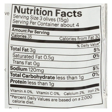 Gaea Organic Snack Pack Pitted Kalamata Olives with Sea Salt and Vinegar - 2.3 oz (Pack of 8)