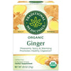 Traditional Medicinals Organic Ginger Herbal Tea, Promotes Healthy Digestion, (Pack Of 2) - 32 Tea Bags Total